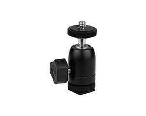Universal Cold Shoe ballhead (for monitor or accesories)