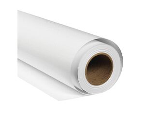 SBP01 Paper Background Roll Arctic White - Professional photography backdrop for seamless, high-quality white backgrounds. Available at Cinesouk, Marrakech.