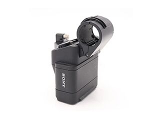 Sony XLR-H1 Handle Unit – top handle with dual XLR/TRS inputs, 4-channel audio, and mounting points for FX3, FX30, and FX2 cinema cameras.
