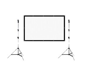 Projection Screen 16:9 for frame with Stands Kit - 180” (3,9*2,2m)