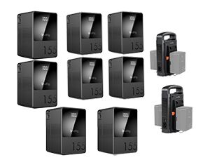 vlock kit - 8x batteries + 2x smallrig charger