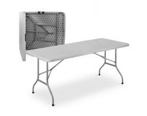 Tables 180cm x 75cm (74cm height)